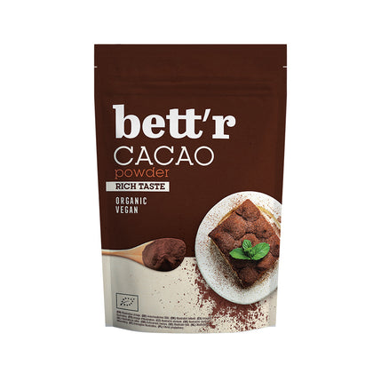 Cacao BIO crudă pudră – Bett’r