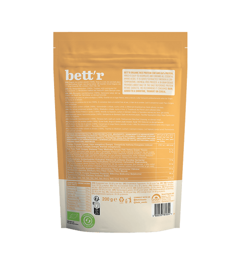 Proteină BIO din orez – 83% proteină, vegană, fără gluten