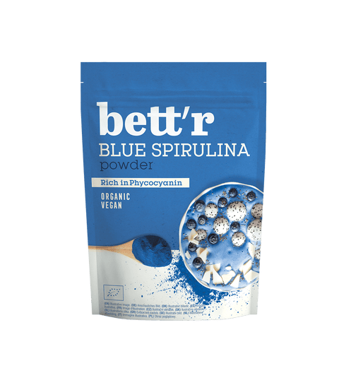 Spirulină albastră BIO pudră