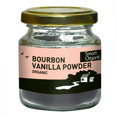 Pudră organică de vanilie Bourbon