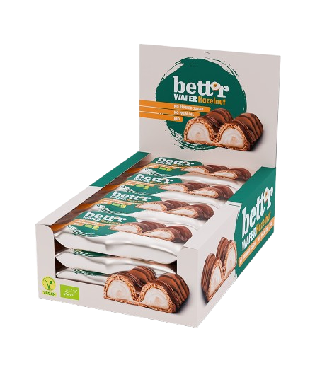 Napolitană Bettr cu umplutură de cremă de alune