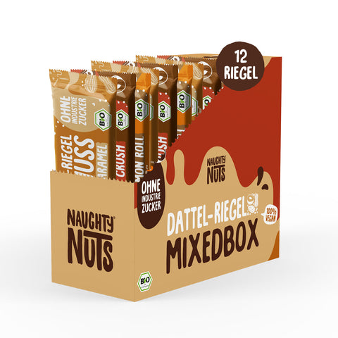 Batoane BIO cu unt de nuci și curmale – cutie mixtă