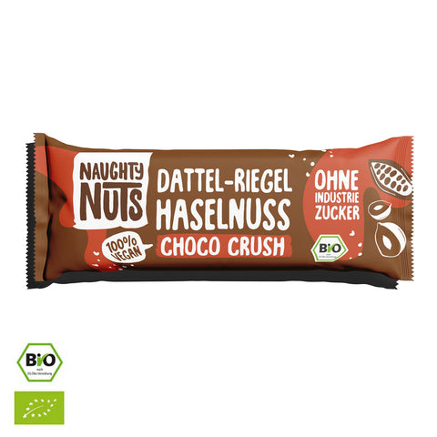 Baton BIO cu curmale, alune de pădure și ciocolată Choco Crush