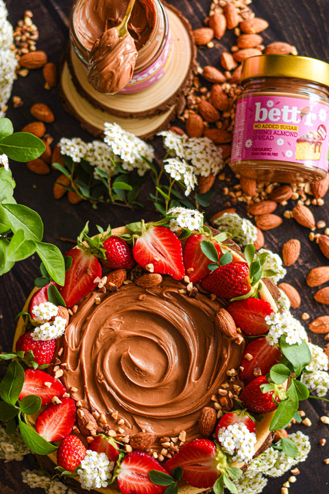 Cremă BIO tartinabilă cu migdale și lămâie, fără zahăr adăugat, 250 g, Bett’r