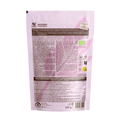 Mix Bio vegan pentru Colagen, Dragon Superfoods, 200g