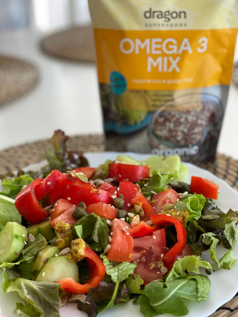Mix BIO Omega 3 cu semințe – Dragon Superfoods
