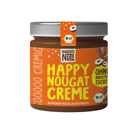 Cremă BIO de alune și cacao – Happy Nougat