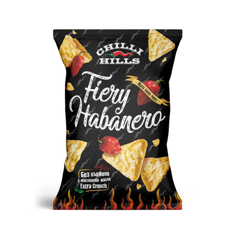 Chipsuri Tortilla Habanero Picante 60g, Chilli Hills