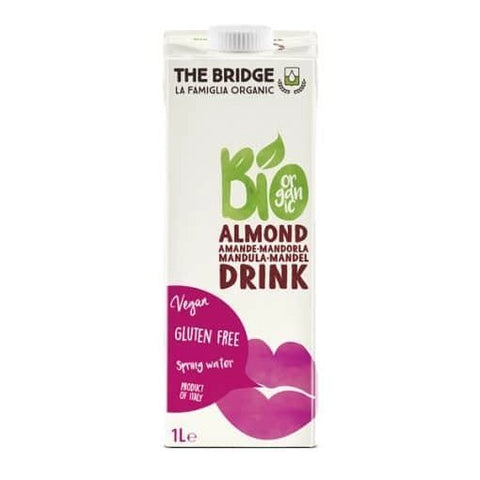 Băutură din migdale BIO 3% fără gluten 1L, The Bridge