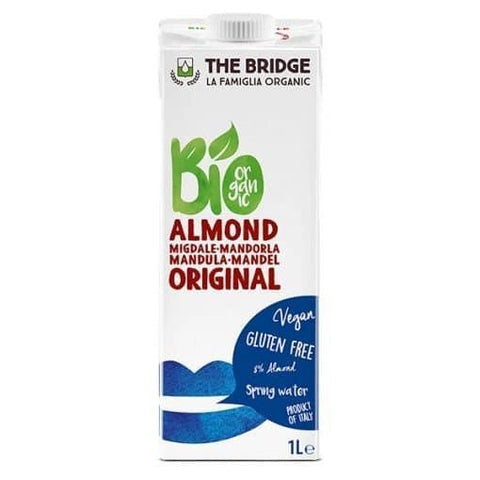 Băutură din migdale BIO 8% fără gluten 1L, The Bridge