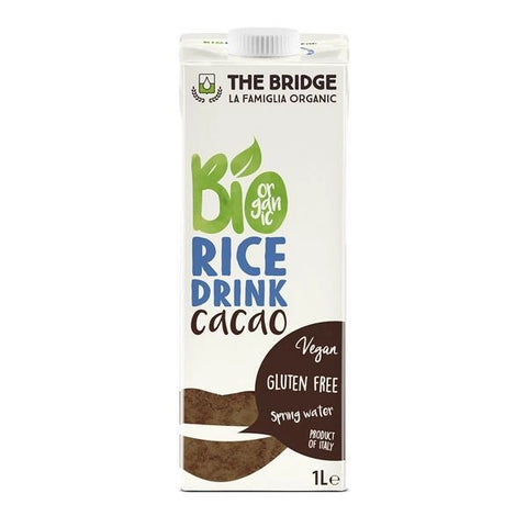 Băutură din orez cu cacao BIO fără gluten 1L,  The Bridge