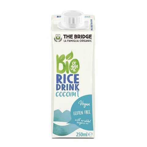 Băutură din orez cu cocos BIO fără gluten 250ml, The Bridge