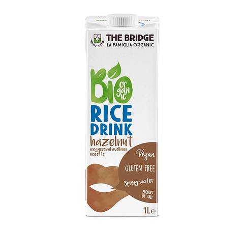 Băutură din orez cu alune de pădure BIO fără gluten 1L, The Bridge