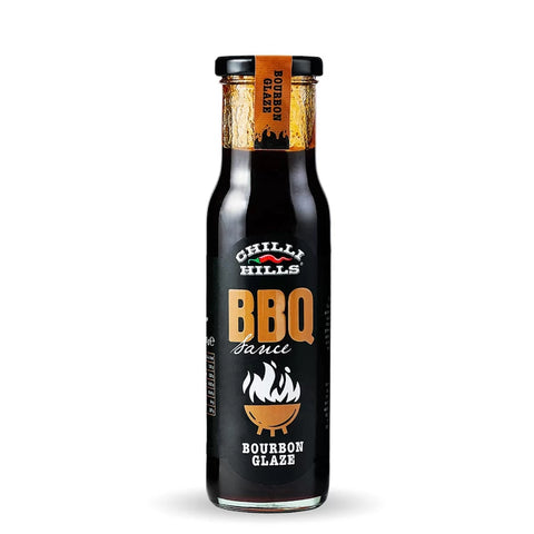Sos Iute BBQ cu Glazură de Bourbon 280ml Chilli Hills