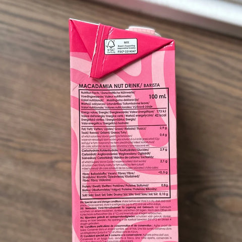 Băutură Barista cu nuci de macadamia, 1 L, Macadamia Nuts Family