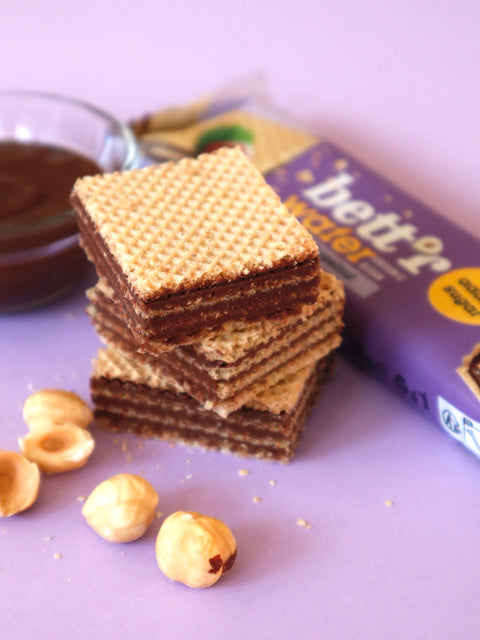 Napolitană BIO cu cremă de alune și cacao – fără zahăr adăugat