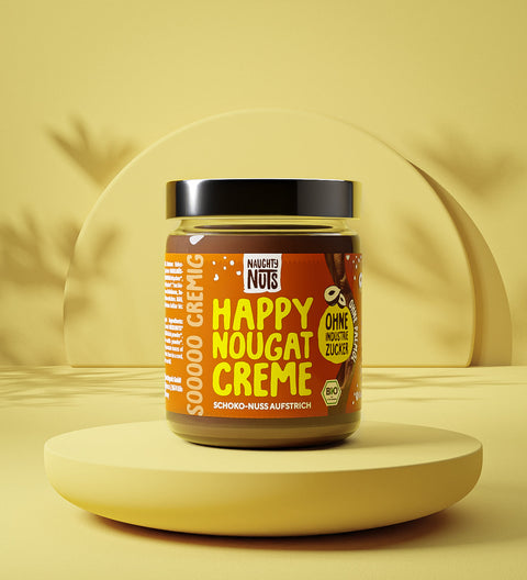 Cremă BIO de alune și cacao – Happy Nougat