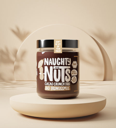 Cremă BIO crocantă de arahide cu cacao