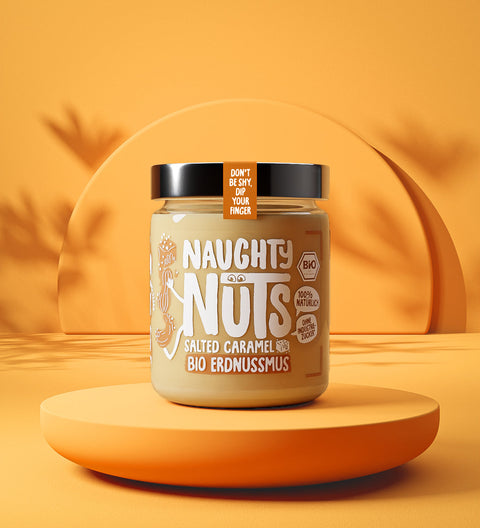 Cremă BIO de arahide cu caramel sărat