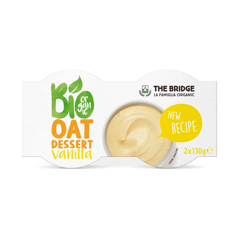 Desert din ovăz cu vanilie BIO 2x130g, The Bridge