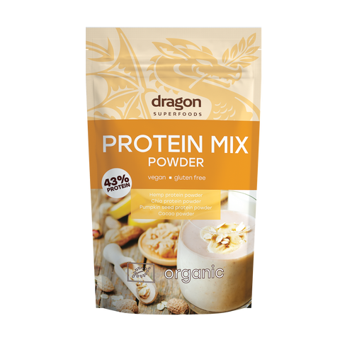 Mix proteic BIO cu cacao – Dragon Superfoods