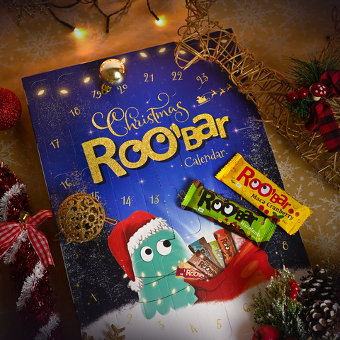 Calendarul Advent BIO cu batoane Roobar