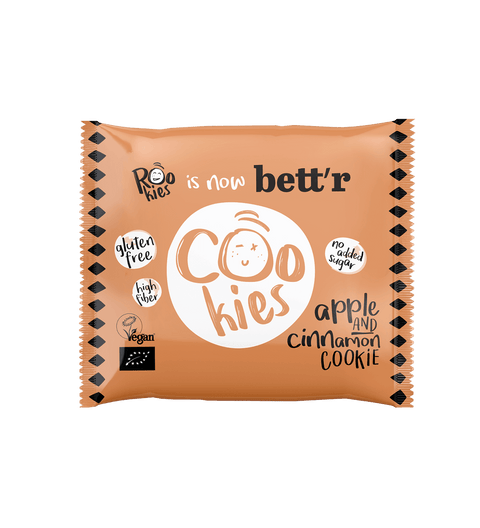 Biscuit BIO cu măr și scorțișoară