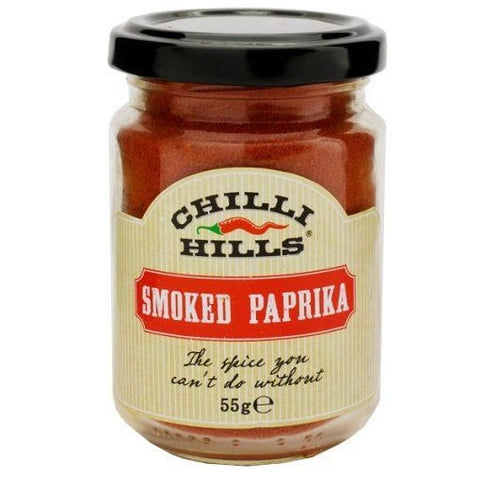 Ardei roșu afumat măcinat, 55g, Chilli Hills