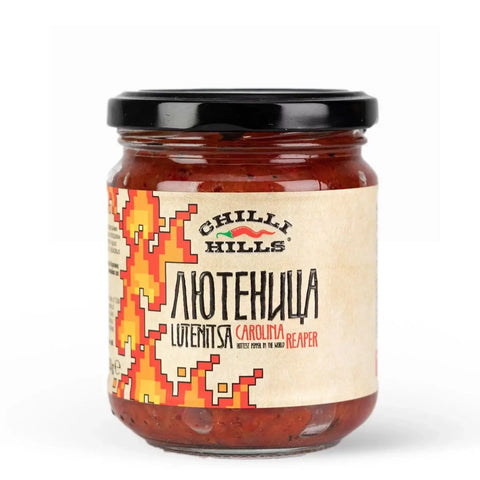 Zacusca tradițională Carolina Reaper 220g, Chilli Hills