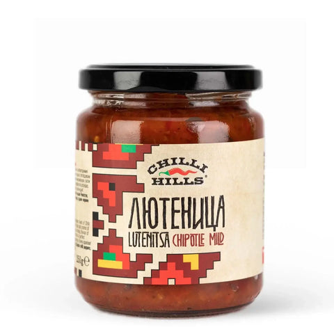 Zacuscă picantă cu ardei Chipotle, 250g, Chilli Hills