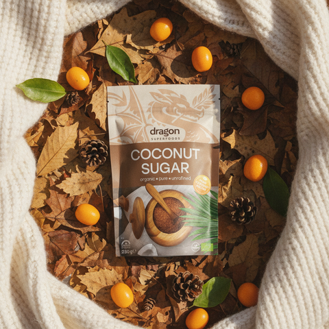 Zahăr de cocos BIO, 250 g, Dragon Superfoods