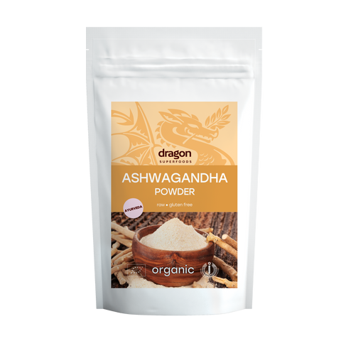 Pudră organică de Ashwagandha