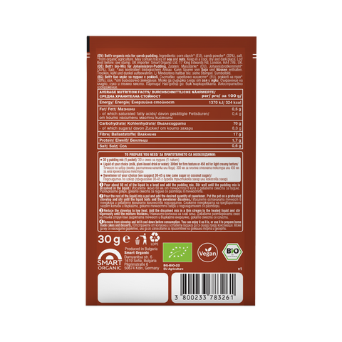 Mix BIO pentru budincă cu roșcove – plic 30 g