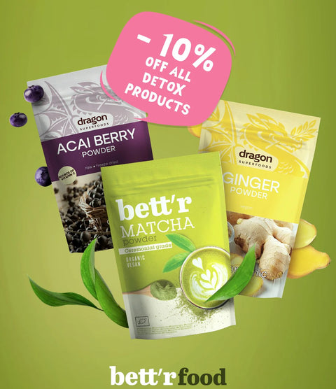 Detox BIO – ingrediente pentru echilibru și energie
