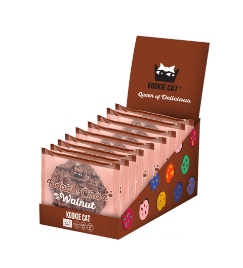 Biscuit BIO cu dublă ciocolată și nuci – Kookie Cat