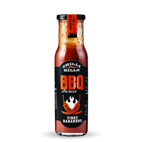 Sos iute Hot Habanero Bbq 280 ml, Chilli Hills