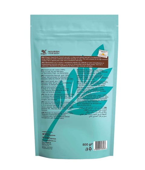 Sare de mare franceză organică, grosieră