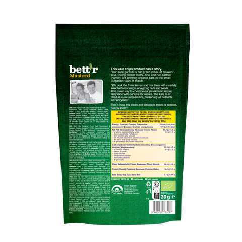 Chips BIO de kale cu muștar