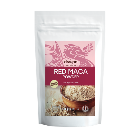 Pulbere BIO de Maca Roșie – Dragon Superfoods