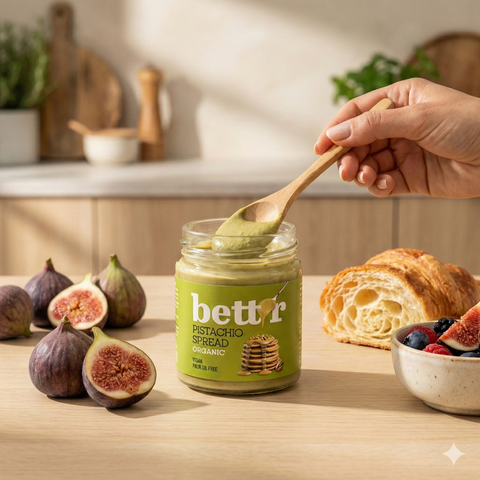 Unt bio de fistic, cremos și intens